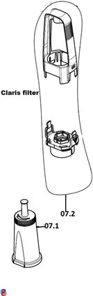 BES920 Claris Filter Assembly